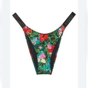 VICTORIA'S SECRET SWIM Shine Strap Brazilian Bikini Bottom